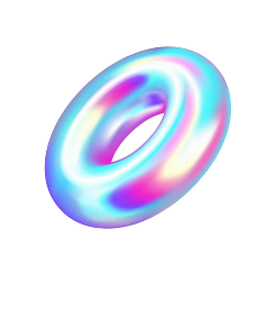 Colorful circle element